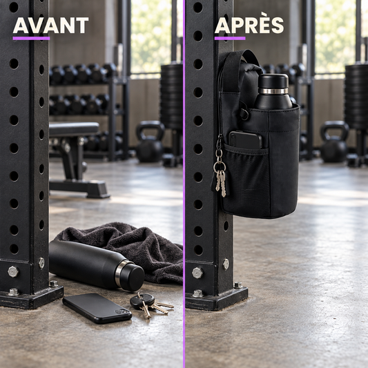 Sac magnétique OFFGROUND, tes essentiels hors du sol